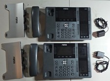Fanvil X210 IP Phone Pair – 20-Line Executive Desk Phones w/ Power Adapters picture