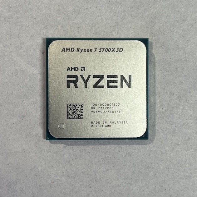 AMD Ryzen 7 5700X3D Desktop CPU Processor 3.0GHz, 8-Core, 16-Thread, AM4 Socket AMD Ryzen 7 5700X3D Desktop CPU Processor 3.0GHz, 8-Core, 16-Thread, AM4 Socket