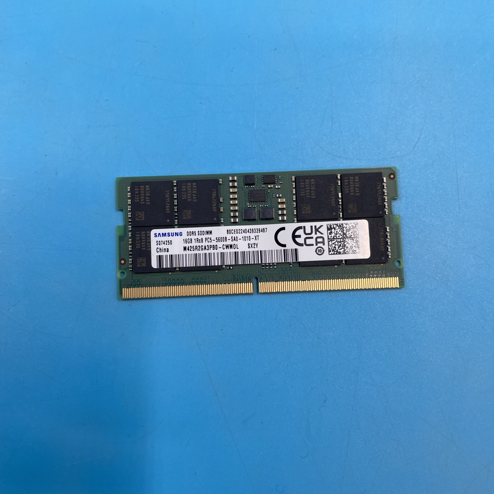 (LOT OF 12) *MIXED BRANDS* 16GB PC5-44800 DDR5-5600B 1Rx8 SODIMM Laptop RAM