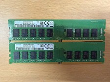 16GB (2x8GB) Samsung DDR4-2133MHz M391A1G43EB1-CPBQ ECC UDIMM RAM Read picture