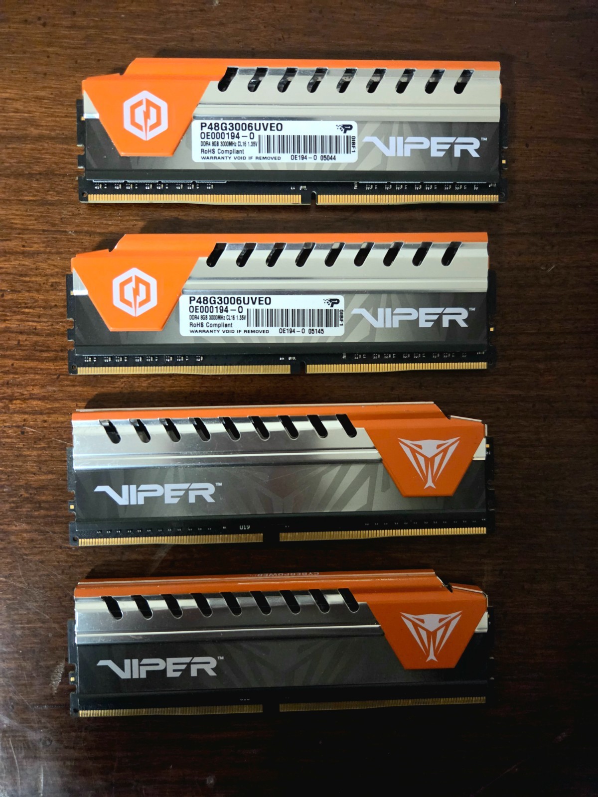 32gb ddr4 memory viper cl16 3000mhz