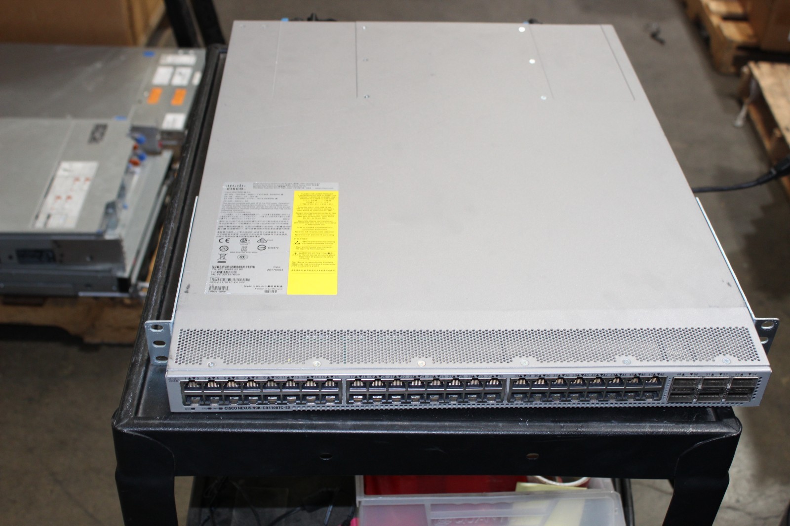 Cisco Nexus 9300 N9K-C93108TC-EX 48x 10GBase-T 6x 100G QSFP28 Managed Switch