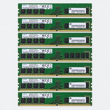 Samsung 8GB 1Rx8 PC4-2400T DDR4 2400MHz RAM UDIMM M378A1K43CB2-CRC Memory Lot picture