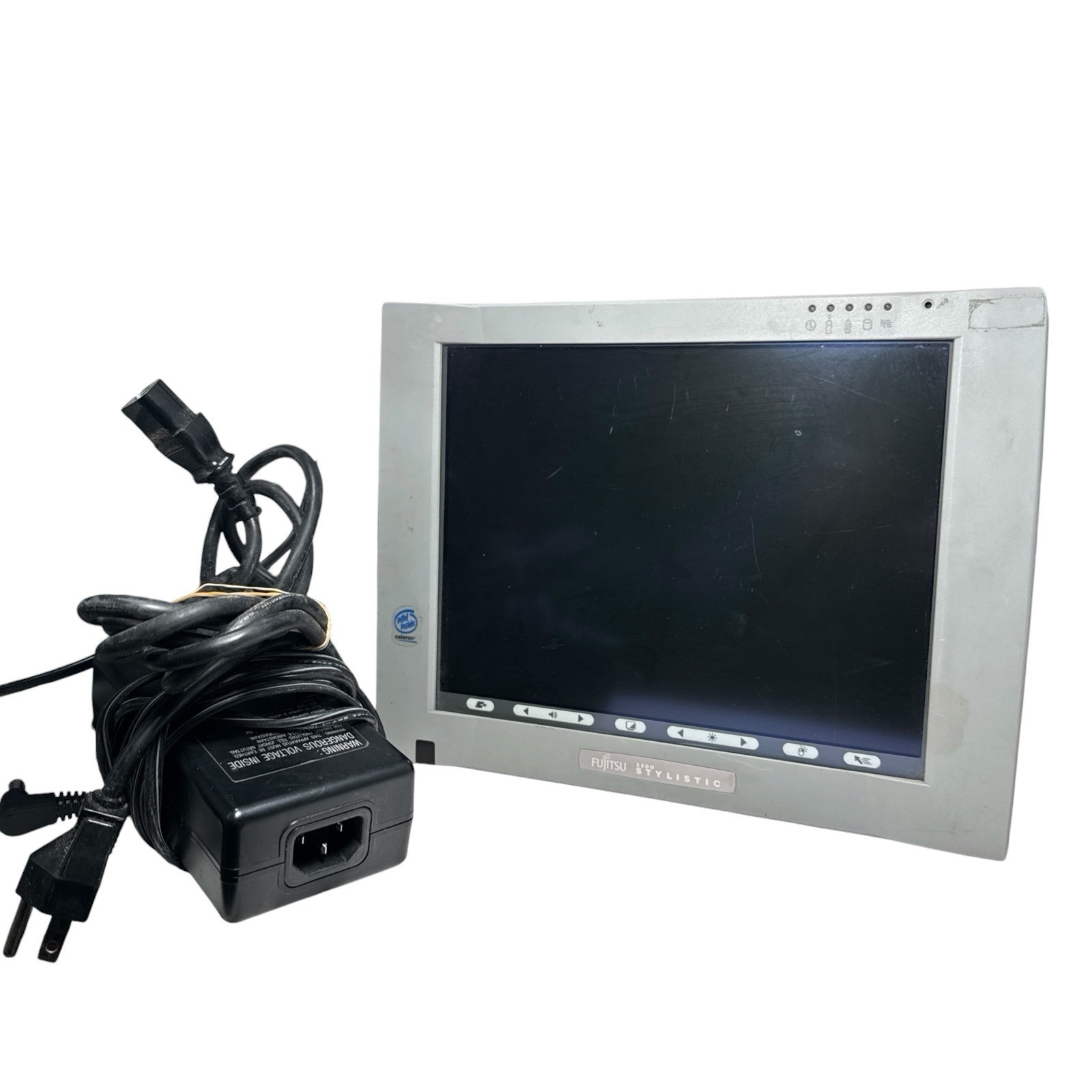 Fujitsu Stylistic 3500 Tablet Computer Vintage Pen Powers On w/ Charger READ