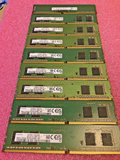 Lot Of 9 - 8GB 3200MHz DDR4 Desktop Ram, Mixed;SK hynix(1) Samsung(8) picture