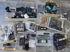 Vintage Retro Lot IC CHIPS CERAMIC GOLD Scrap Collection picture