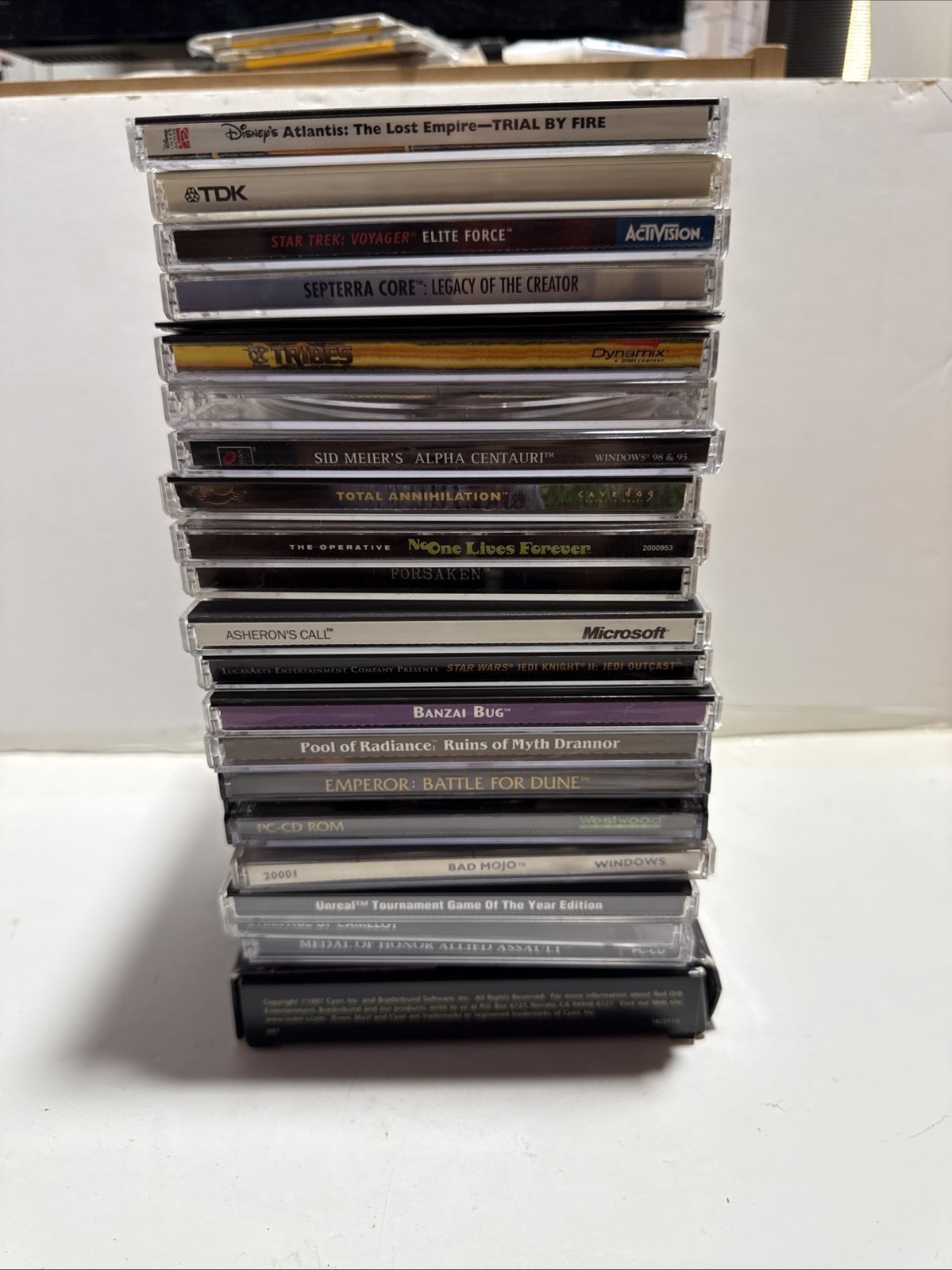 Vintage Lot of 21 PC Computer PC CD-ROM Video Games Assorted Titles UNTESTED Vintage Lot of 21 PC Computer PC CD-ROM Video Games Assorted Titles UNTESTED