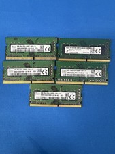Lot Of 5 8GB 1rX8 PC4-2400T-SA1-11 ECC Memory RAM  --  Bulk Lot picture