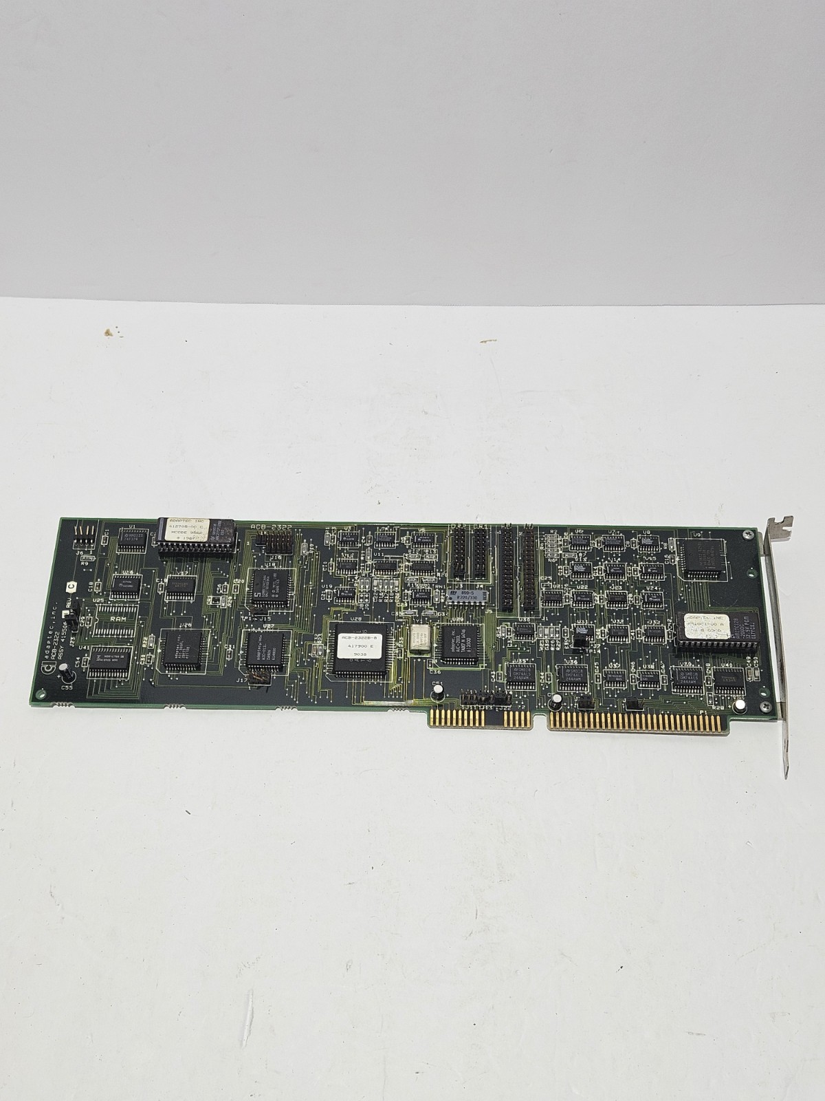 ACB-2322 ADAPTEC 16BIT Vintage Computer Hard Drive Controller ASSY 415506-01