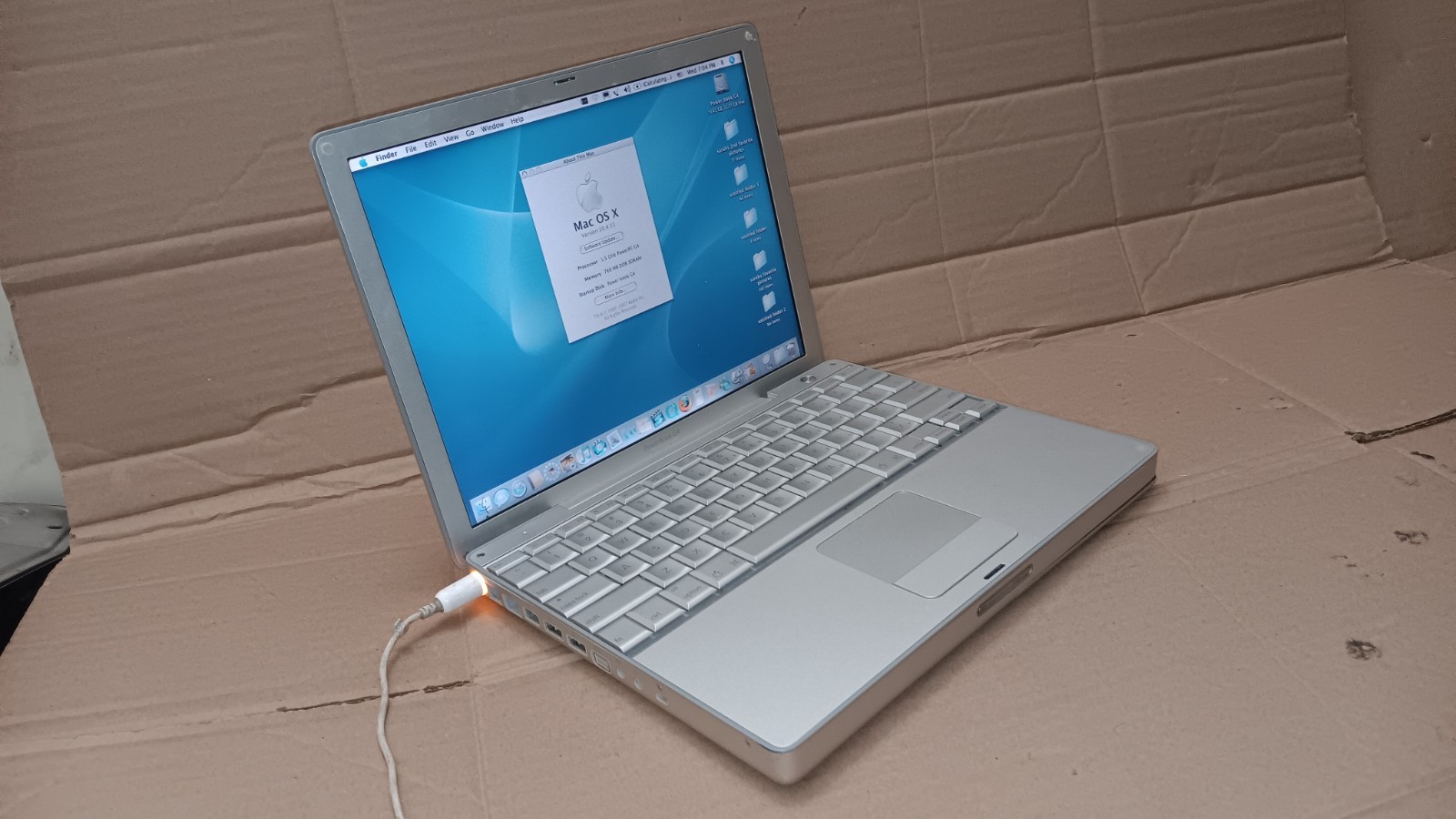 Vintage Apple PowerBook G4 12\