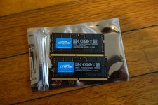 Crucial 96GB Kit (2x48GB) DDR5 5600MHz SODIMM Laptop Memory CT2K48G56C46S5 picture
