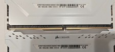 Corsair Vengeance RGB Pro 16GB (2x8GB) DDR4-3200 White Desktop RAM CMW16GX4M2C3 picture