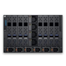Dell MX7000 Server 2x MX740C 2x Gold 6132 2.6GHz 14C 256GB 4x 2.4TB 10K SAS picture