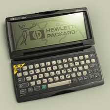 Vintage HP 320LX Palmtop PC w/ Stylus Pen, Backlight, Windows CE | TESTED picture