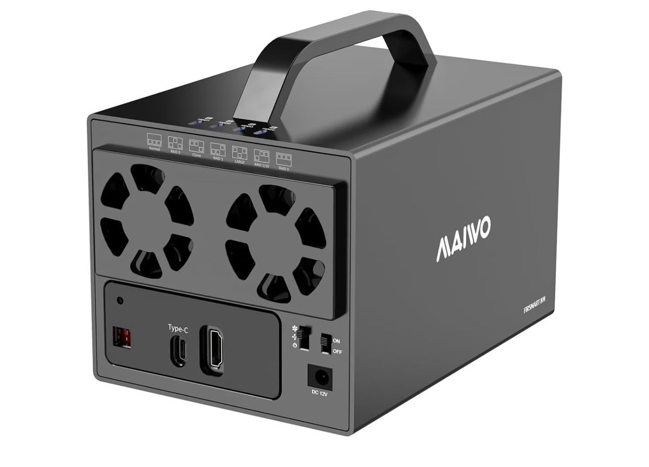MAIWO USB-C 4 Bay HDD RAID Enclosure 2.5\ MAIWO USB-C 4 Bay HDD RAID Enclosure 2.5\