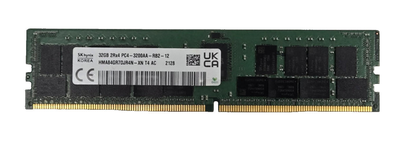 HMA84GR7DJR4N-XN HYNIX 32GB (1X32GB) 2RX4 PC4-3200AA DDR4 SERVER MEMORY