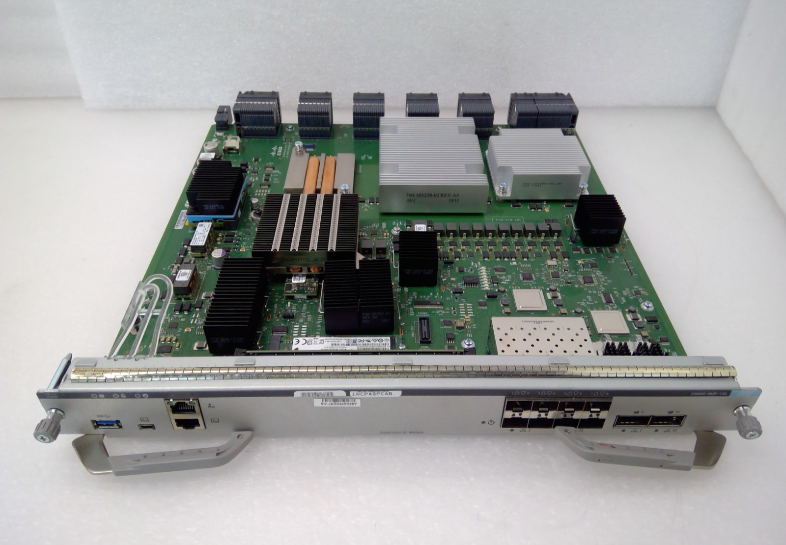 CISCO C9400-SUP-1XL Catalyst 9400 Series Supervisor 1XL Module W/SSD CISCO C9400-SUP-1XL Catalyst 9400 Series Supervisor 1XL Module W/SSD