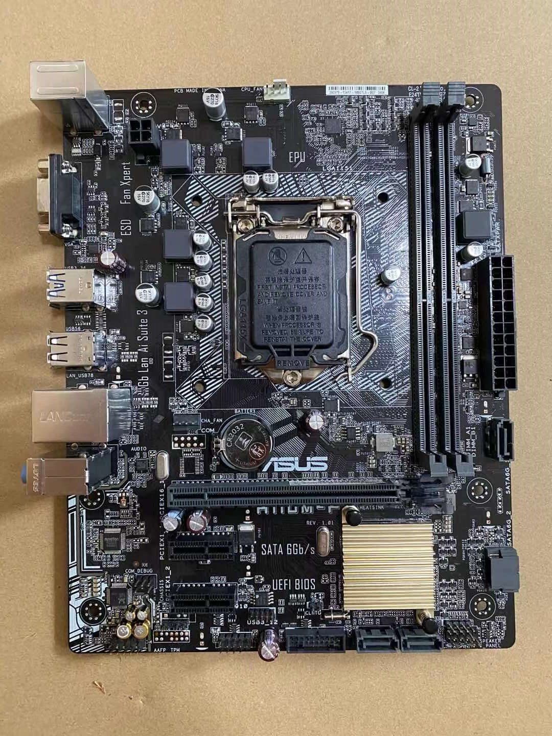 ASUS H110M-K/H110M-F Intel H110 LGA1151 DDR3 M-ATX HDMI VGA Desktop Motherboard ASUS H110M-K/H110M-F Intel H110 LGA1151 DDR3 M-ATX HDMI VGA Desktop Motherboard