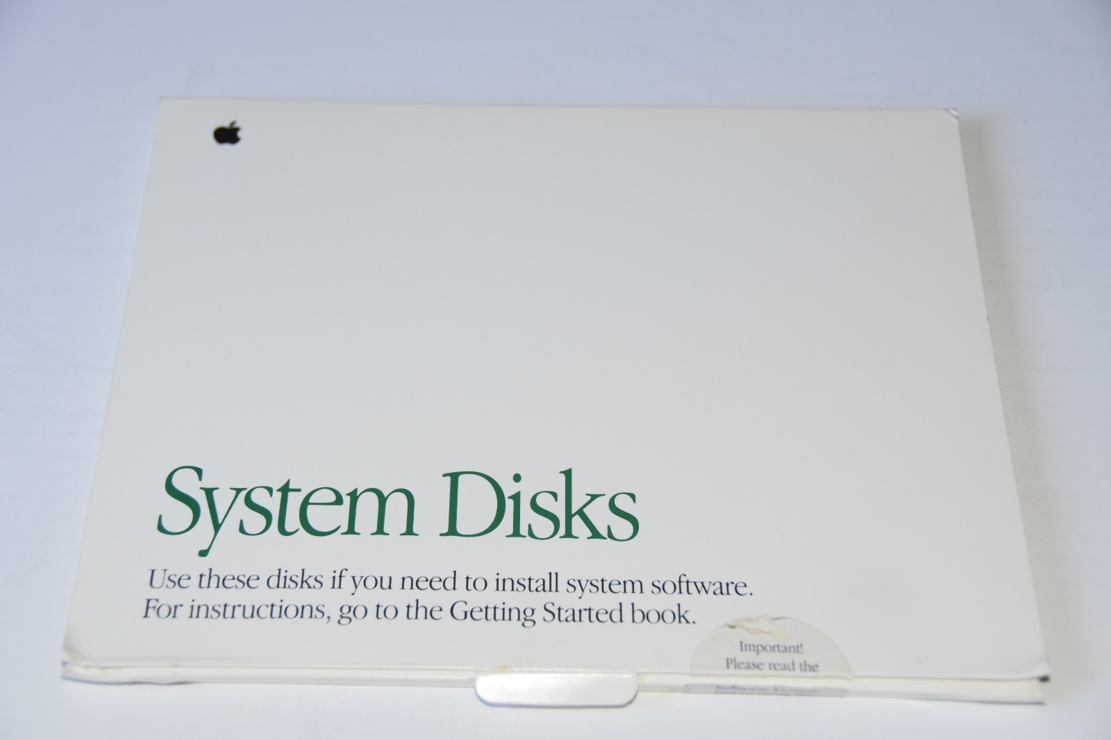 1991 Vintage Apple Macintosh Mac System 7 6 Disks 914-0363-B Software 7.1 tidbit