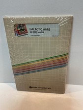 Vintage Apple II Arcade Game Galactic Wars Apple Computer NOS Sealed picture