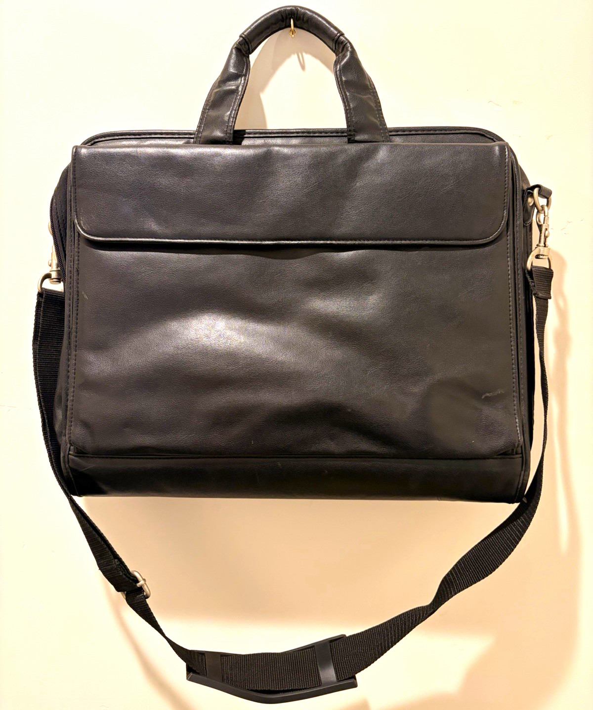 Vintage Heritage Leather Laptop/Binder Bag W/ Calculator - All Original Mint Con
