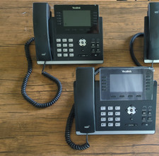 Used Yealink SIP-T46U IP Phones - Black - Bundle of 2 picture