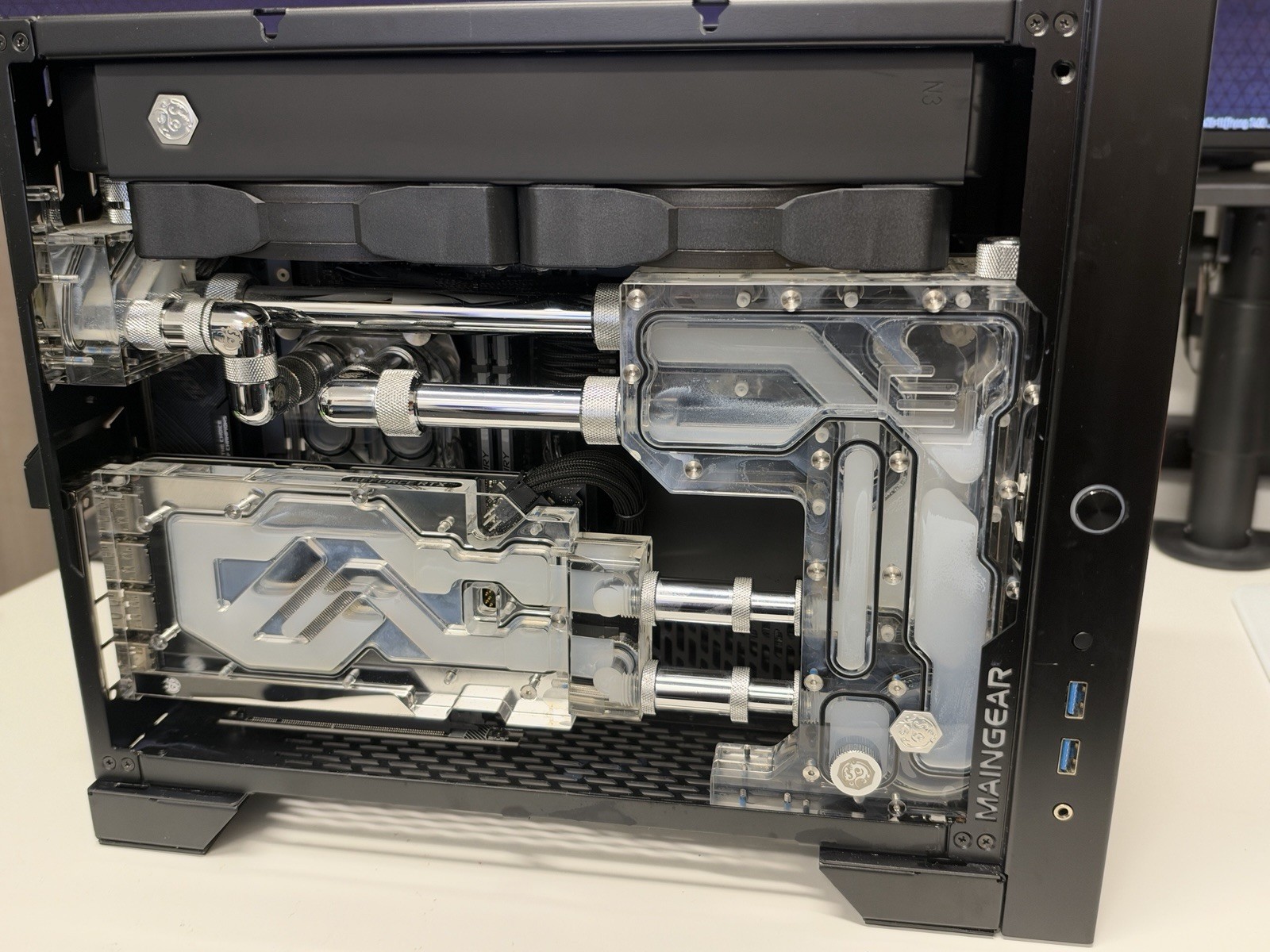Maingear Apex Turbo computer rtx 3080 12gb , 64GB Ram, Ryzen 5800x , Parts