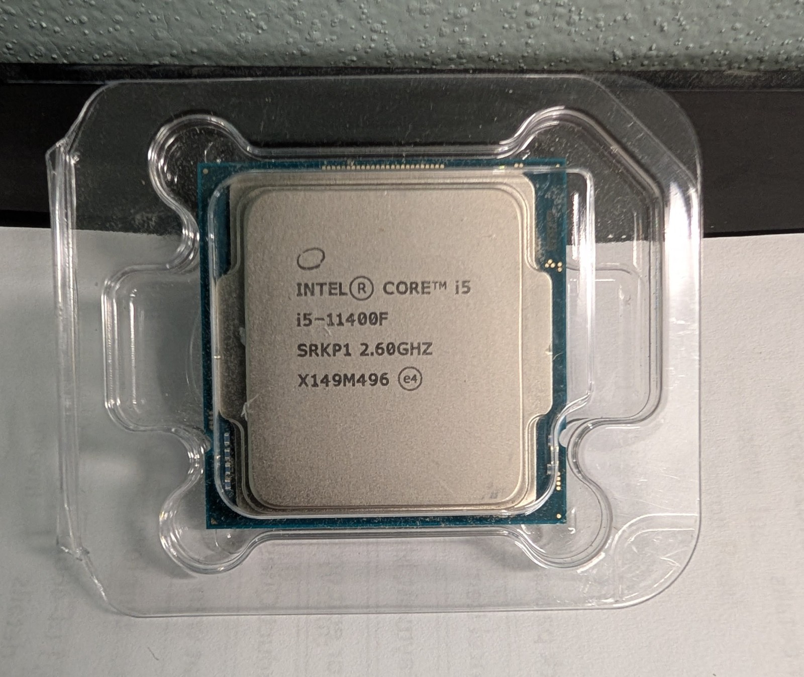 Intel SRKP1 Core i5-11400F 2.60GHz 12M Socket 1200 6-Core CPU Processor *Tested* Intel SRKP1 Core i5-11400F 2.60GHz 12M Socket 1200 6-Core CPU Processor *Tested*