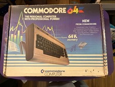 Commodore 64 Personal Computer w Power Supply-TV Hookup-Paperwork-Original Box picture