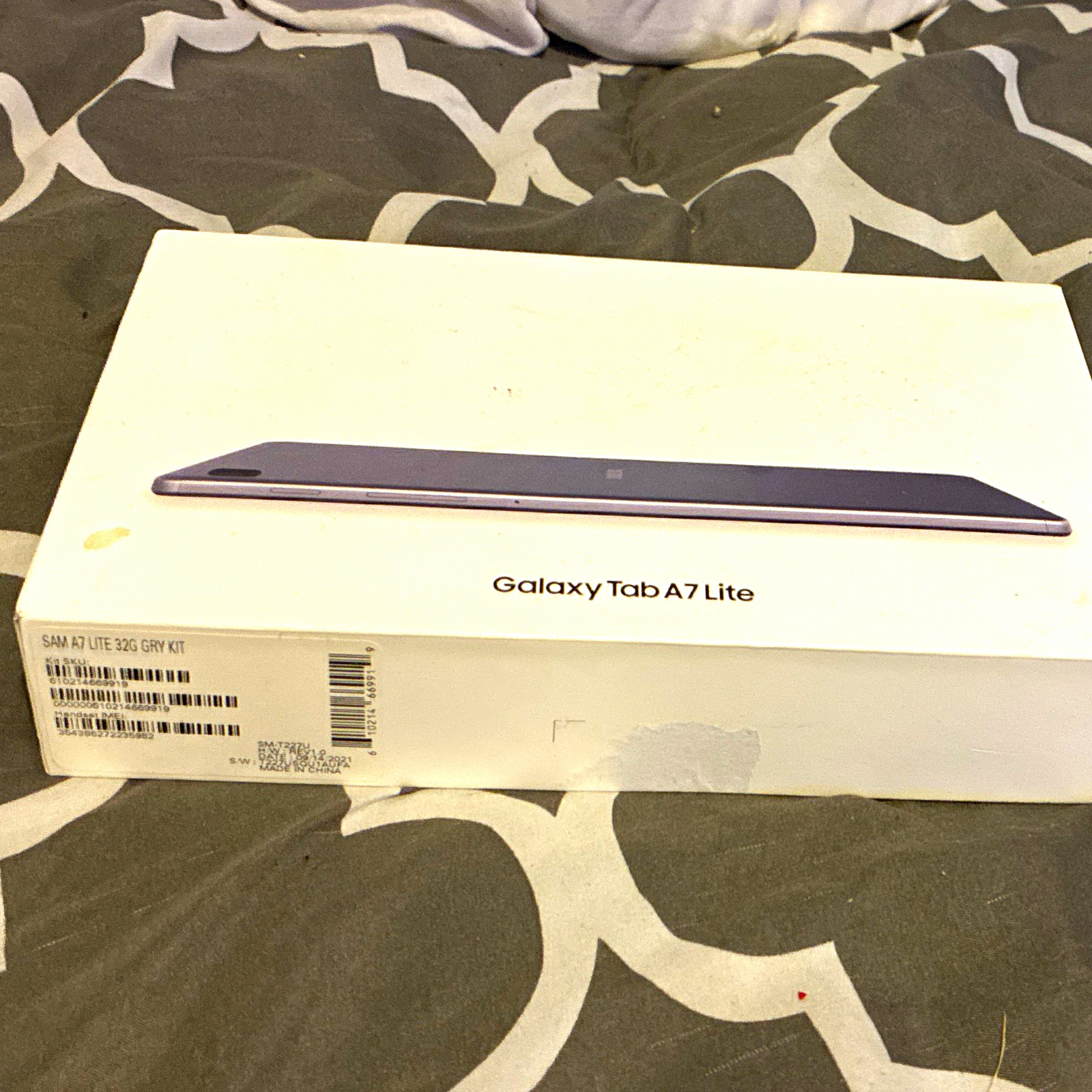 Samsung Galaxy Tab A7 Lite 32GB Gray Wi‑Fi 8.7in Android Tablet SM-T220