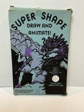 Vintage Apple II Avant-Garde Creations Super Shape Draw And Animate 1981 picture