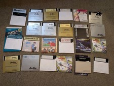 Commodore 64 Lot of 23 - Games and Utilities Software Lot picture