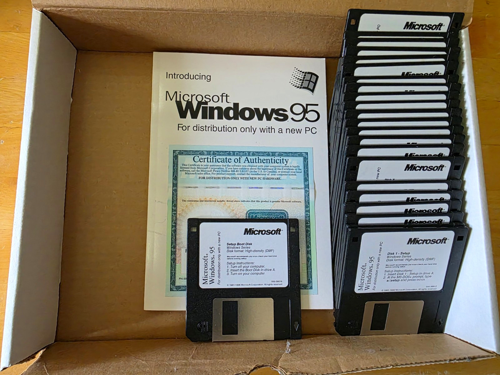 Microsoft Windows 95 OEM 3.5