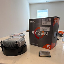 AMD Ryzen 5 5500 Desktop Processor CPU w/ Stock Cooler picture