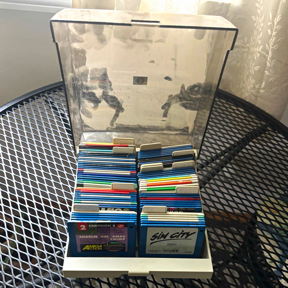 ALS Storage Box with Assorted Amiga Format 3.5 ALS Storage Box with Assorted Amiga Format 3.5