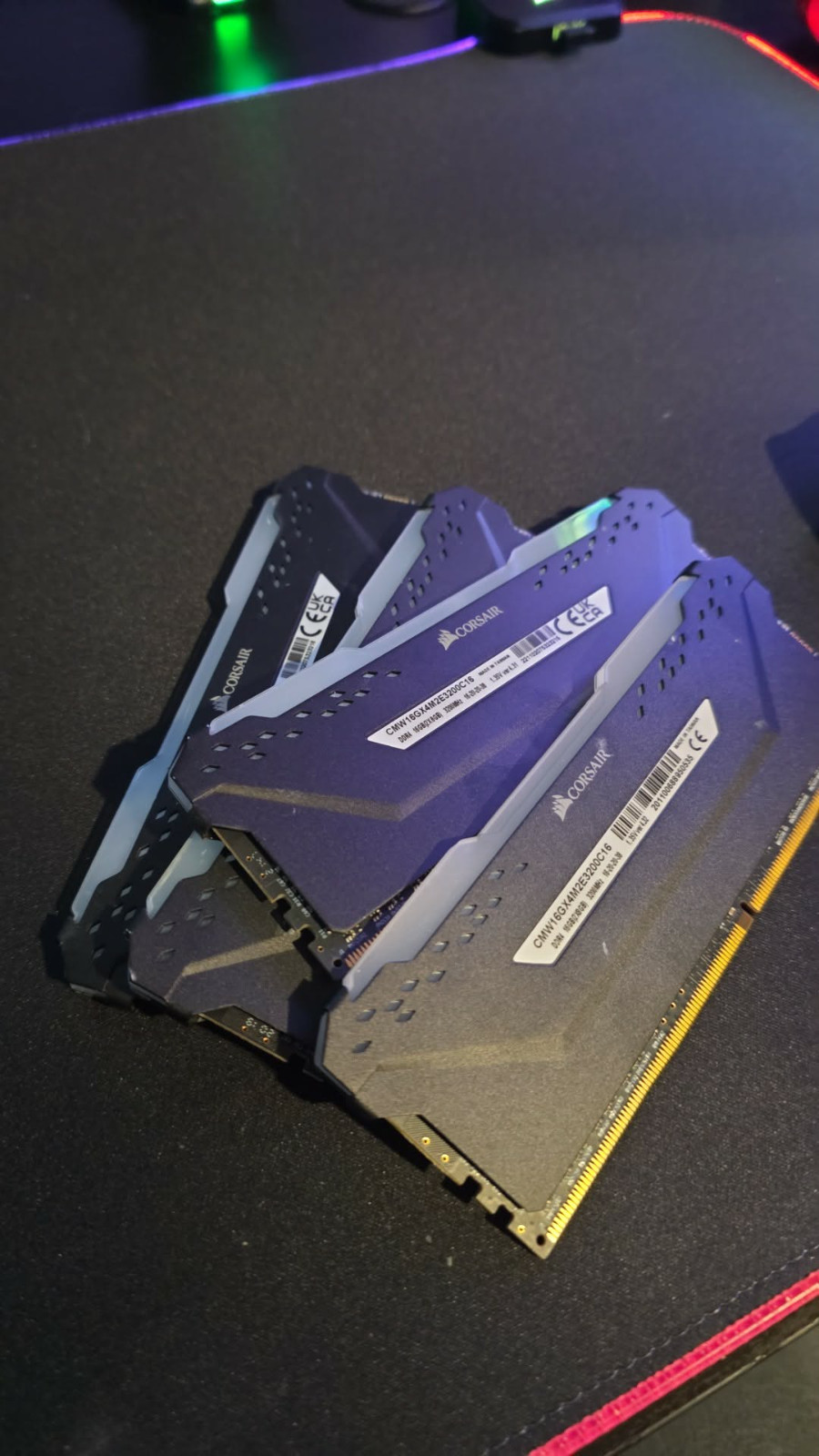 Corsair Vengence Pro RGB DDR4 3200 (4x16gb) DRAM Kit