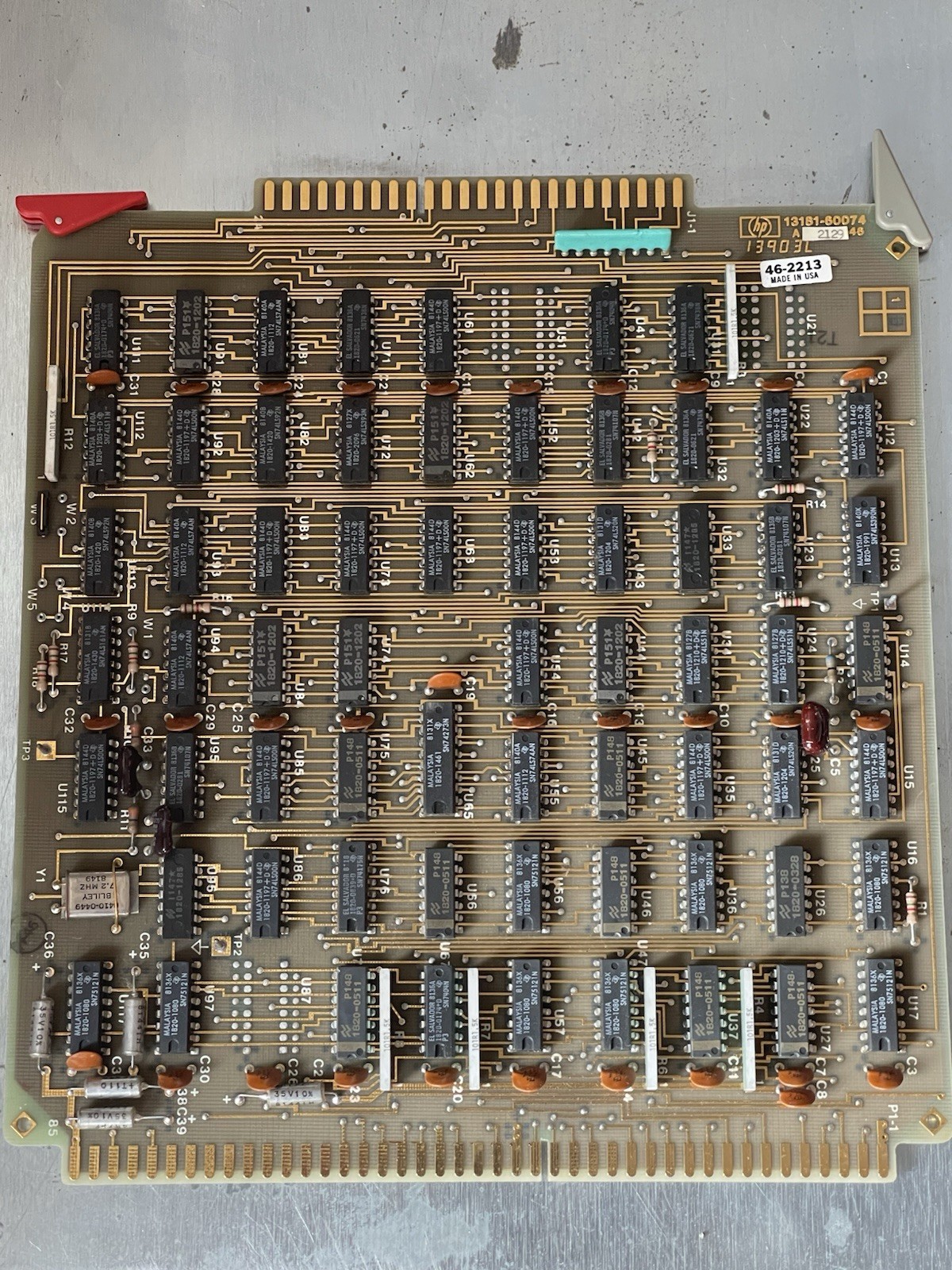Vintage Hewlett Packard HP 13181-60074 Circuit Card Assembly / Interface Board.