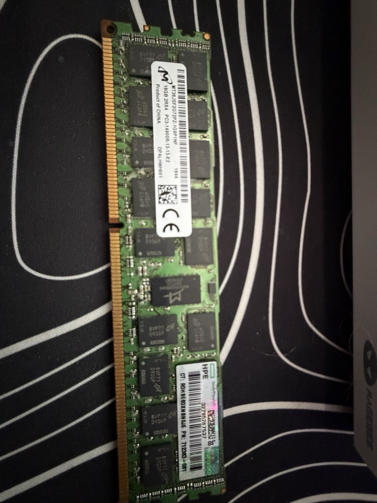 Micron 16GB 2Rx4 PC3-14900R-13-13-E2 ECC REG Server Memory