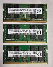 Pair of Three (3x) SK Hynix 16GB 2Rx8 PC4-2400T-SE1-11 SODIMM Laptop Memory picture