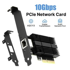 10G PCIe Ethernet Adapter AQC113 10GBase-T RJ45 NIC for Windows Linux NAS Server picture