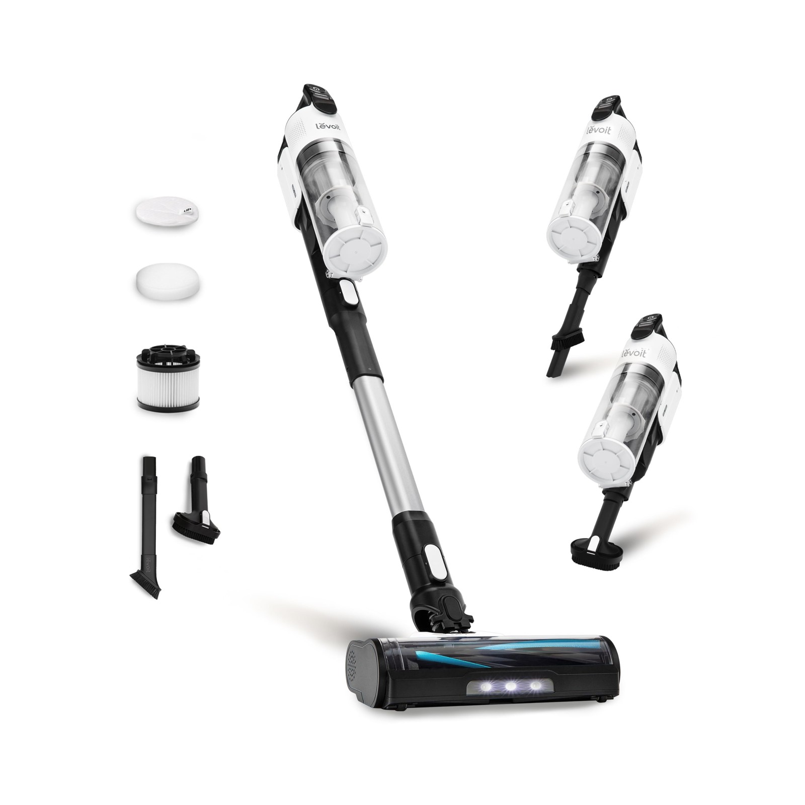 LEVOIT Cordless Vacuum Cleaner, Stick Vac with Tangle-Resistant Design, Up to... LEVOIT Cordless Vacuum Cleaner, Stick Vac with Tangle-Resistant Design, Up to...