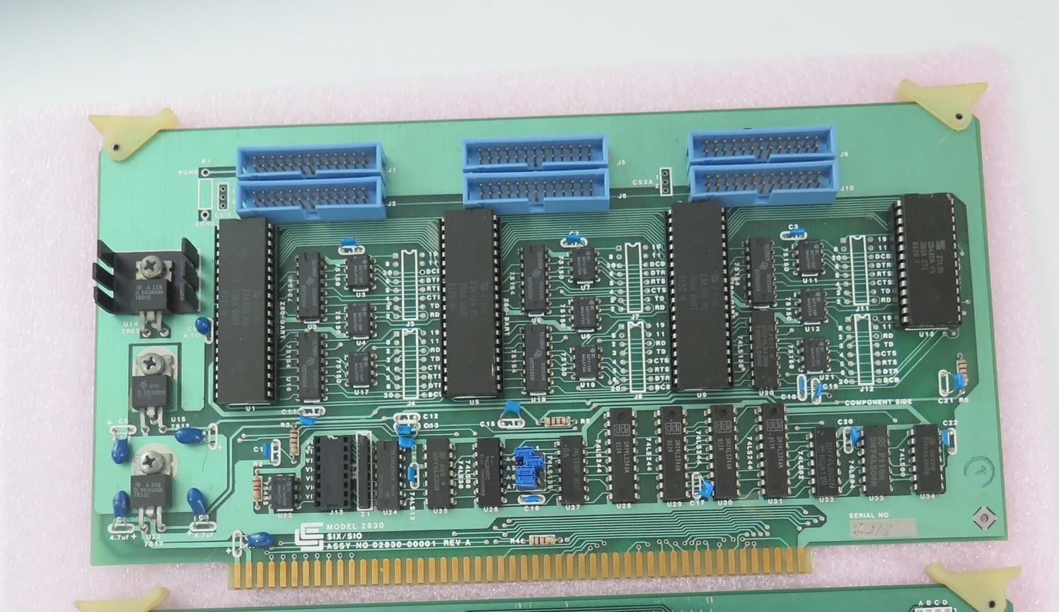 California Computer Systems 2830 Serial IO card for S-100 Altair IMSAI Systems California Computer Systems 2830 Serial IO card for S-100 Altair IMSAI Systems