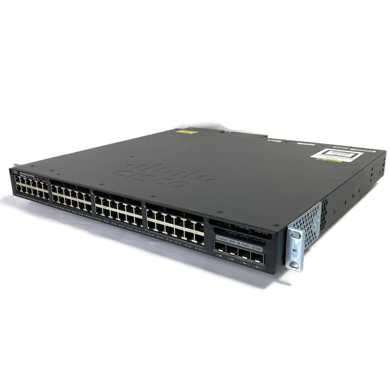 Cisco Catalyst 3650 48-Port Gigabit Ethernet PoE+ WS-C3650-48FD-S w/Dual PSU Cisco Catalyst 3650 48-Port Gigabit Ethernet PoE+ WS-C3650-48FD-S w/Dual PSU