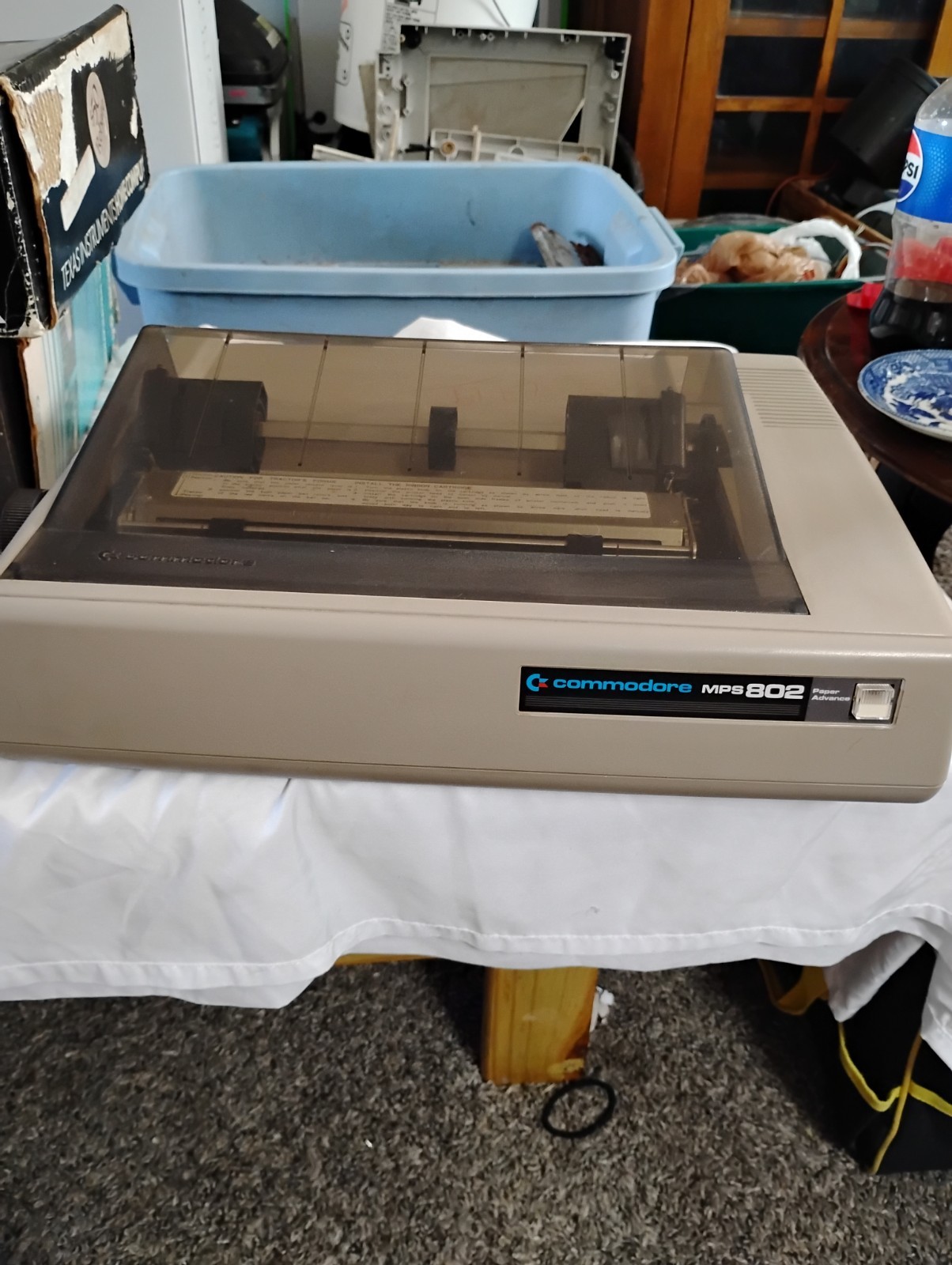 Vintage Commodore MPS 803 Matrix Printer, NICE Vintage Commodore MPS 803 Matrix Printer, NICE