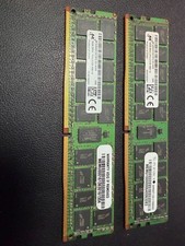 Micron MTA36ASF2G72PZ-2G1A2KK 16GB 2133P DDR4 ECC Server Memory (LOT OF 2) picture