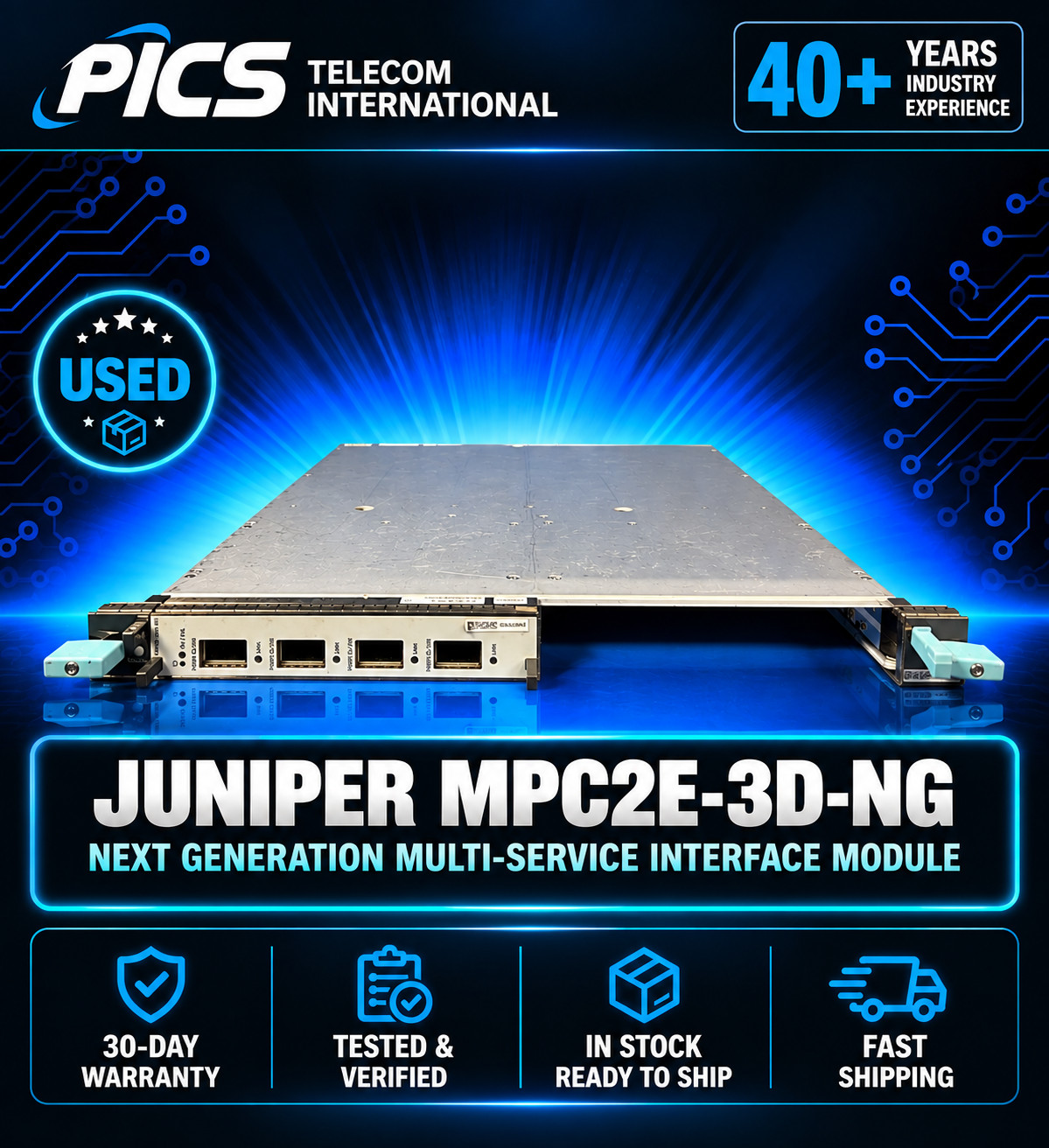 Juniper MPC2E-3D-NG Next Generation MPC2E MX240 MX480 MX960