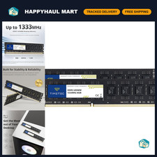 16GB DDR3 RAM Kit (2x8GB) 1333MHz PC3-10600 Non-ECC Unbuffered Dual Rank UDIMM U picture