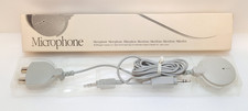 Apple Mac Microphone Vintage 1990 Model 590-0618-A Original Box Japan AUX Gray picture