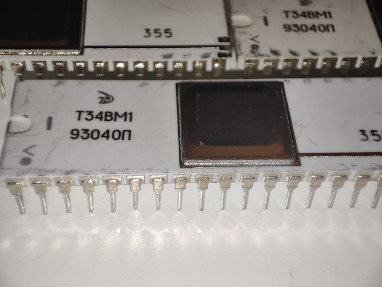 Rare Vintage Soviet T34VM1 (Т34ВМ1) Z80 CPU Processor