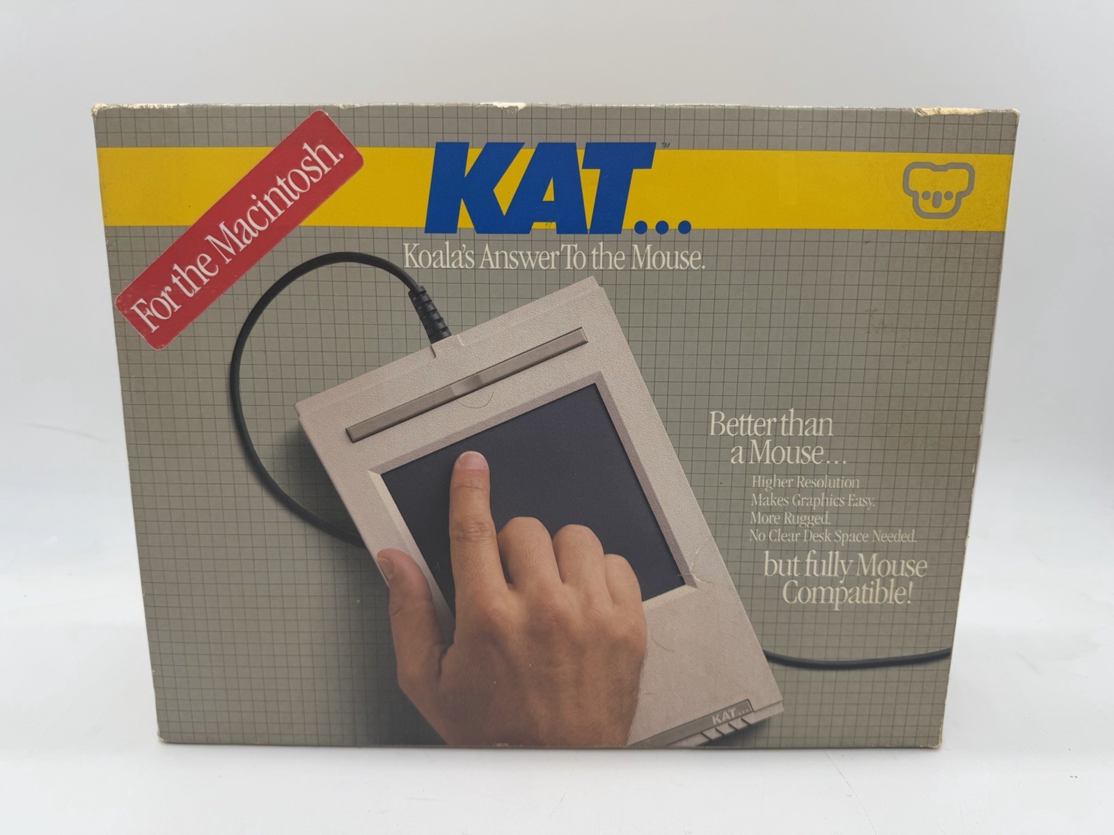 Rare Vintage Koala Technologies KAT Answer To The Mouse For Mac Model MK010